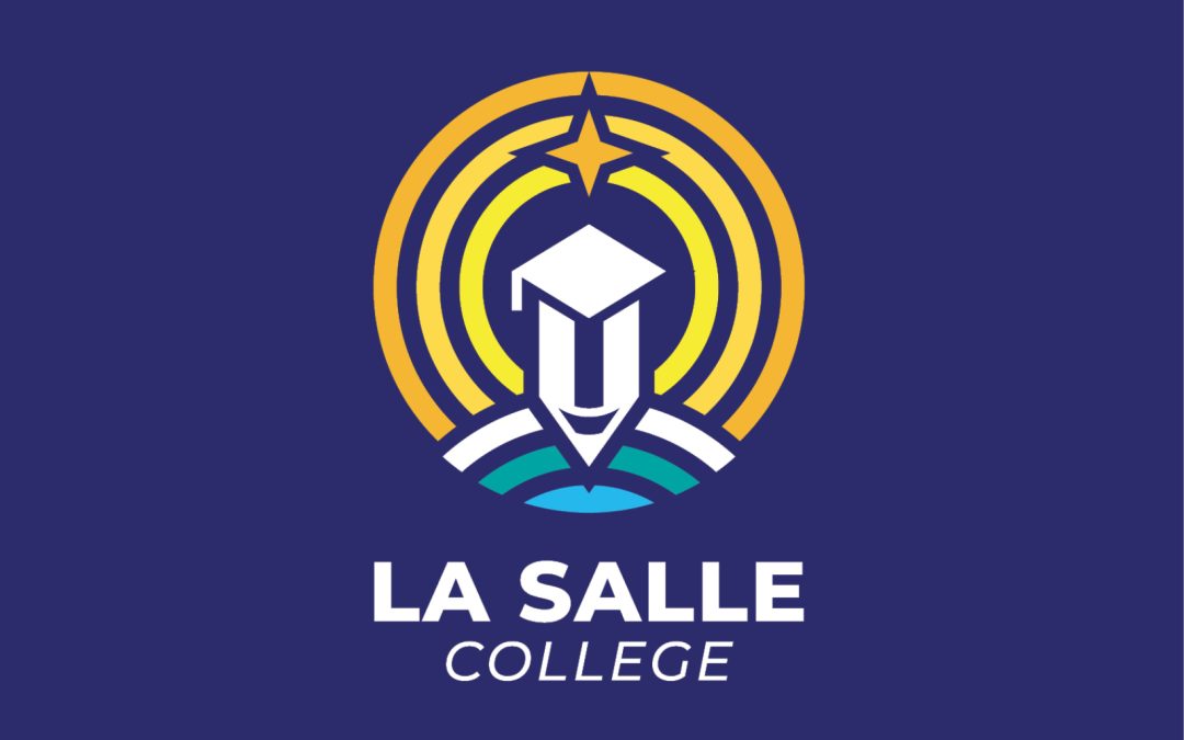 La Salle College logo and branding