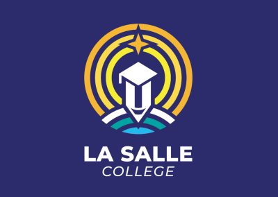 La Salle College logo and branding